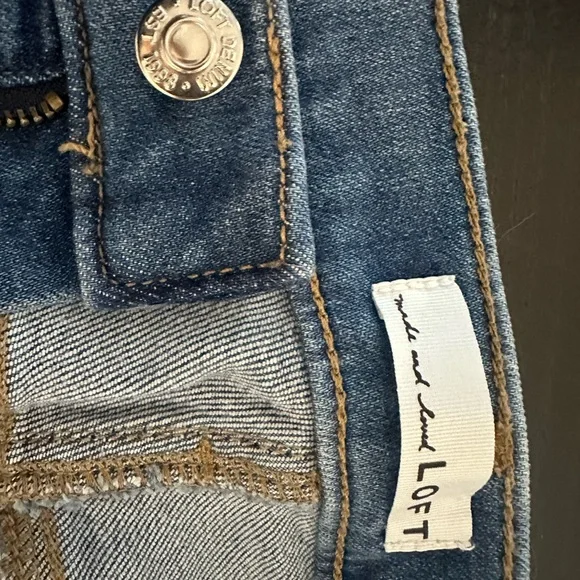 Loft cropped jeans Size 10 - Picture 4 of 7
